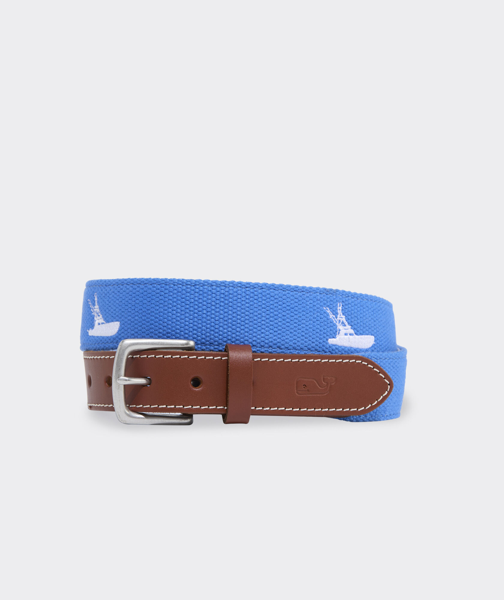 Sportfisher Embroidered Canvas Club Belt