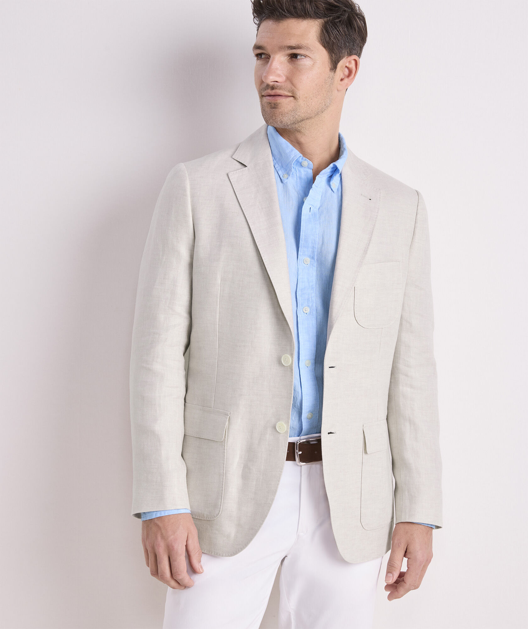 Linen Textured Blazer