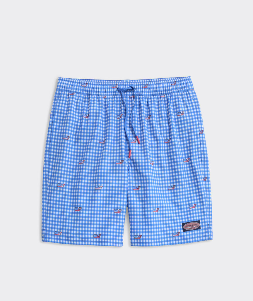 7 Inch Printed Chappy Swim Trunks