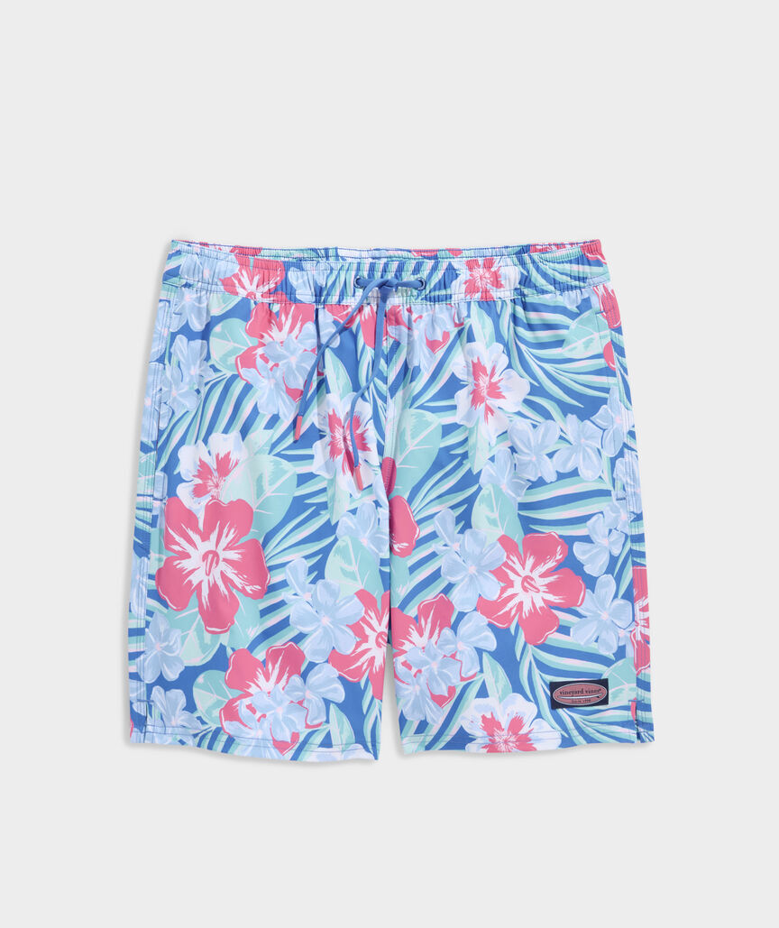7 Inch Printed Chappy Swim Trunks