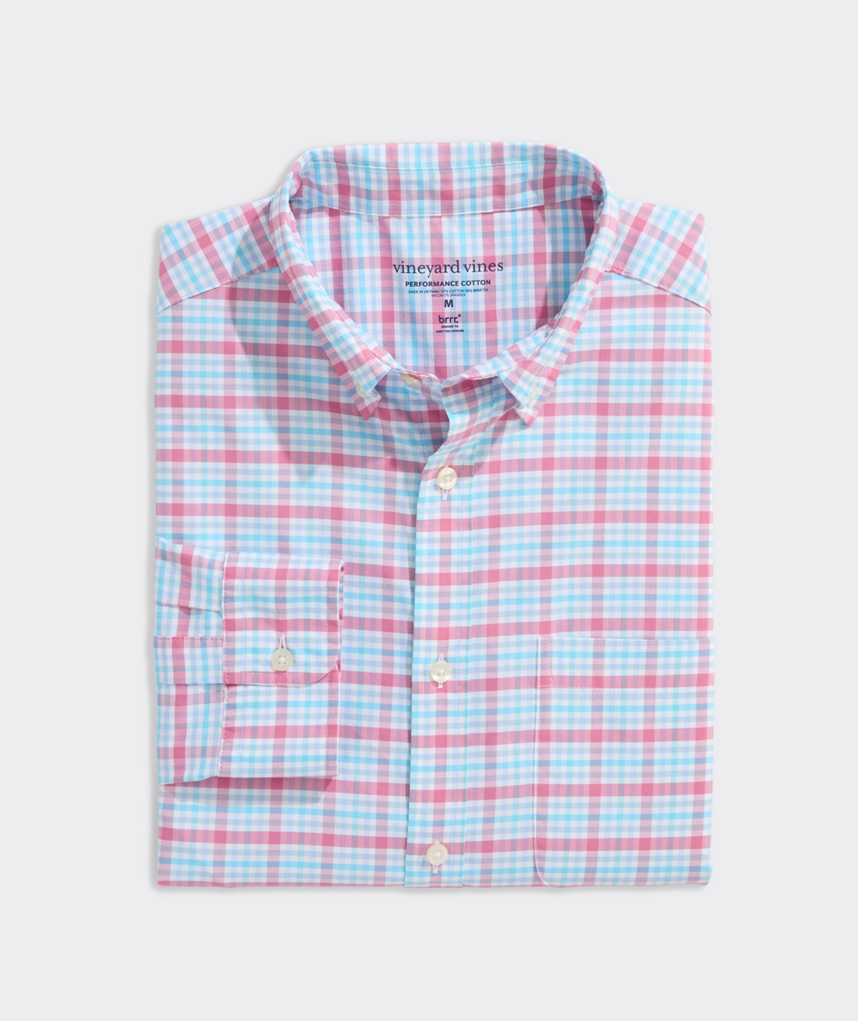 Bellamy Plaid Performance Cotton Shirt
