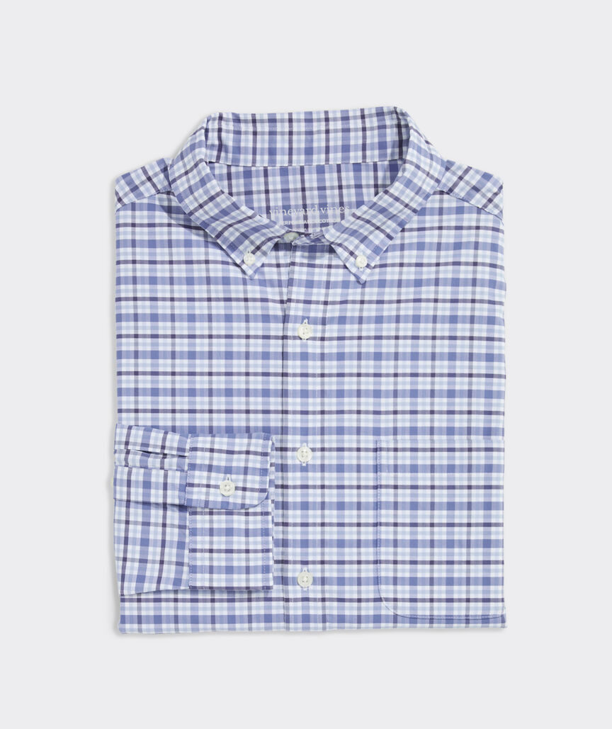 Bellamy Plaid Performance Cotton Shirt