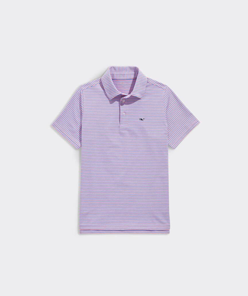 Boys' Bradley Stripe Sankaty Performance Polo