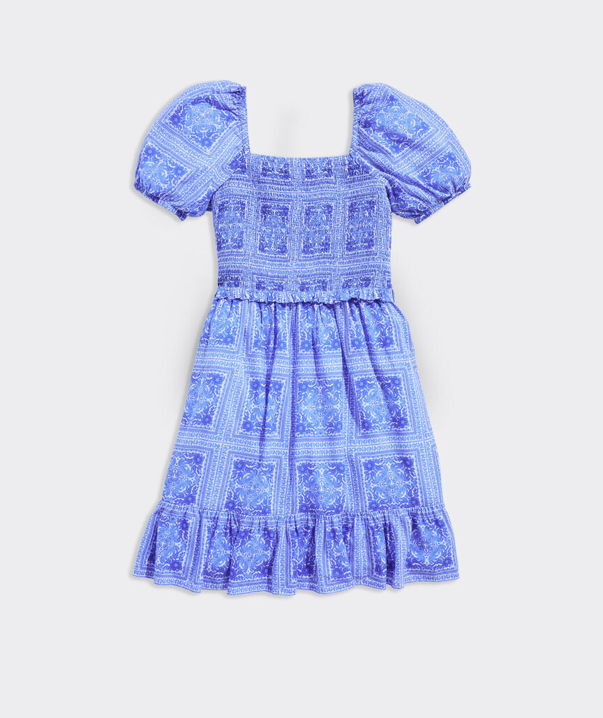 Girls' Lena Smocked Dress